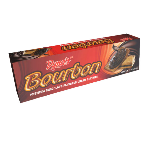 Dyna's Bourbon 175g (Chocolate Flavoured cream biscuit)