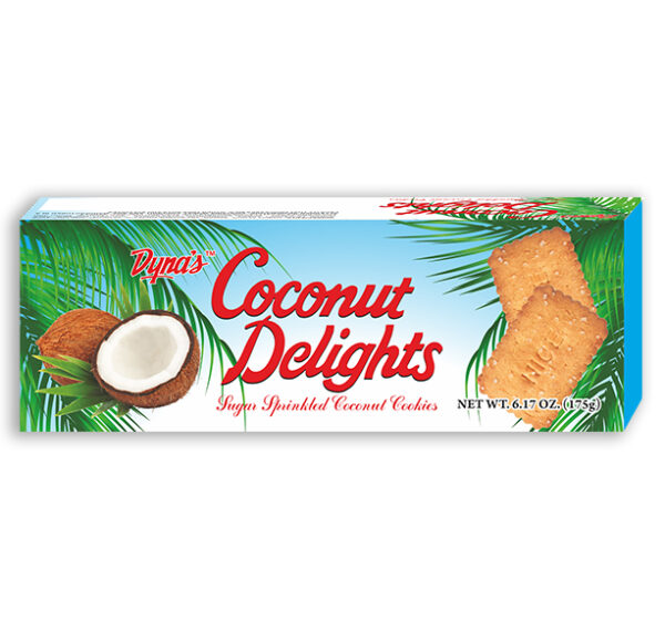 Dyna's Coconut Delight 175g (Sugar Sprinkled Coconut Cookies)